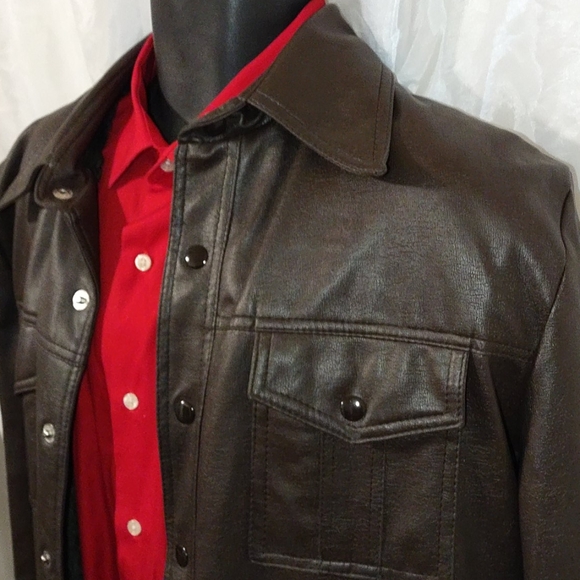 GIMBELS LAMB SKIN LEATHER - Picture 4 of 6